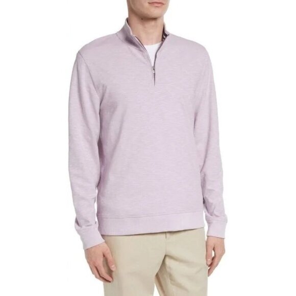 Ted Baker London Other - Ted Baker London BERKS Quarter-Zip Pullover in Lilac – Men’s Size 5 (XL)